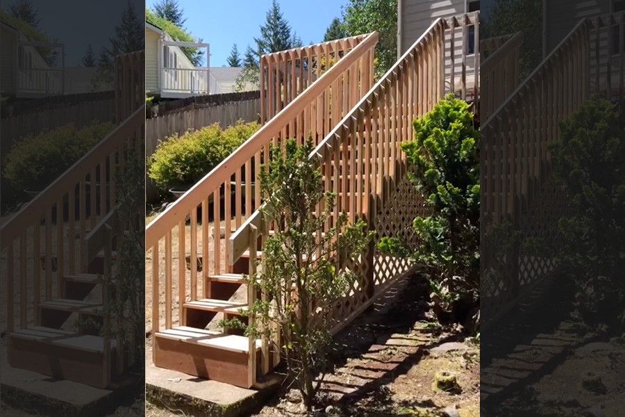 Outdoor and indoor steps Outdoor and indoor steps